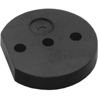Unterlage Nyl.schwarz D.60mm H.10mm f.Art.3000 259 313 INTERSTEEL