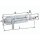 Bolzenriegel 180x70xØ16x20x58x230mm Stahl roh feuerZN