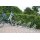 Fahrradbügelparker 1-s.90Grad verz.Anz.Radstände 4 z.Schr.zerlegt