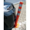 Sperrpfosten TPU schwarz/gelb D.80...
