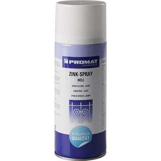 Zinkspray hell 400 ml weialu.Spraydose PROMAT CHEMICALS