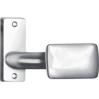 Türknopf 485 Leichmetall F1/naturf.gekr.ktg.fest/drehb.B.65mm H.44mm AMF
