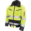 Warnschutz-Pilotenjacke Gr.XXXL gelb/grau PREVENT