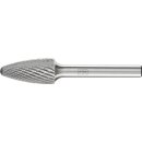 Frässtift RBF D.12mm Kopf-L.25mm Schaft-D.6mm HM...
