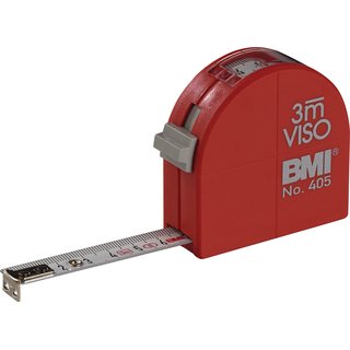 Taschenrollbandma VISO L.3m B.16mm mm/cm EG II PA Sichtfenster BMI