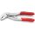 Wasserpumpenzange Cobra® L.125mm Spann-W.27mm verchr.Ku.-Überzug KNIPEX