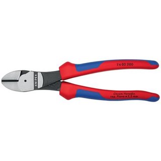 Kraftseitenschneider L.200mm pol.Form 0 2K-Hlle KNIPEX