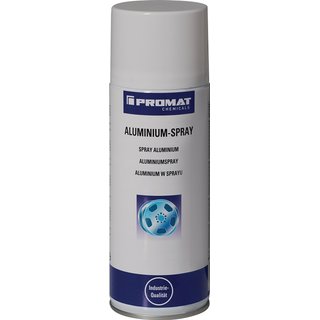 Aluminiumspray b.+500GradC hellsilber,glnzend 400 ml Spraydose PROMAT CHEMICALS