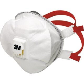Atemschutzmaske 8835+ FFP3/V R D m.Ausatemventil 5St./KT 3M
