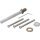 Bef-set.K/G Schnellstift 2410/3410 Wechselschutzgarnituren 8x95mm 51-56mm HOPPE