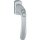 Fenstergriff NY 0810SV/U10 Alu.F9016/verkehrsweiß 35mm selbstsperrend HOPPE