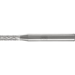 Frässtift ZYAS D.4mm Kopf-L.13mm Schaft-D.6mm HM Verz.3 PLUS PFERD