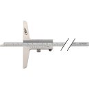 Tiefenmessschieber DIN 862 500mm ger.Schiene 12x4mm...