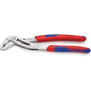 Wasserpumpenzange Alligator® L.250mm Spann-W.46mm verchr.2K-Hülle KNIPEX