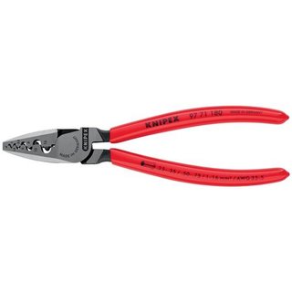 Aderendhlsenzange L.180mm 0,5-16mm2 KNIPEX m.Ku.-berzug