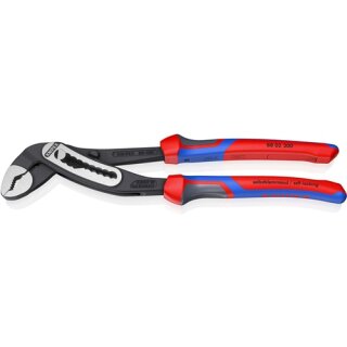 Wasserpumpenzange Alligator® L.300mm Spann-W.60mm pol.Mehrkomp.-Hüllen KNIPEX