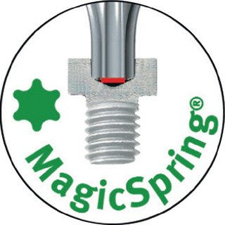 Schraubendrehersatz MagicSpring 362R K6 SO 6-tlg.TORX Mehrkomponentengriffen