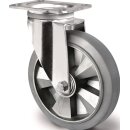 Schwerlastlenkrolle D.250mm Trgf.500kg Lenkrolle...