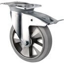 Schwerlastlenkrolle D.160mm Trgf.400kg...