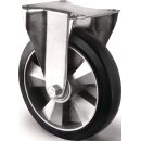 Schwerlastbockrolle D.200mm Trgf.500kg Elastikgummi...