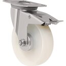 Lenkrolle m.Festst.D.125mm Trgf.250kg m.Festst.PA...