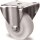 Schwerlast-Bockrolle D.75mm Trgf.300kg Ku.Platte L100xB88mm Farbe Rl.weiß TW