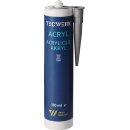 Acryl 310ml grau Kartusche TECWERK