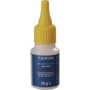 Sekundenkleber dickflüssig 20g farblos Flasche TECWERK