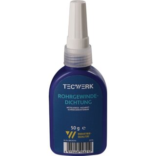 Rohrgewindedichtung hf.mv.braun 50g Flasche TECWERK