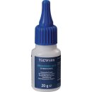 Sekundenkleber extrem schnell 20g farblos Flasche TECWERK