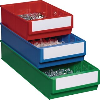 Regalkasten L300xB183xH81mm rot PP TECWERK