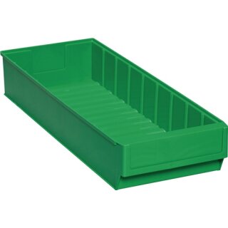 Regalkasten L500xB183xH81mm grün PP TECWERK