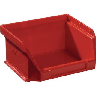 Sichtlagerkasten L85/65xB100xH50mm PE rot TECWERK
