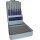 Splintentreibersatz 6tlg.3-4-5-6-8-10mm Metallkass.TECWERK