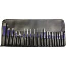 Werkzeugsatz Inh.20tlg.CrV-Stahl in Rolltasche TECWERK