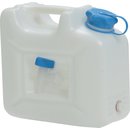 Wasserkanister 12l HD-PE stapelbar,m.Auslaufhahn...