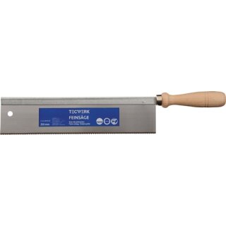 Feinsäge Blatt-L250xB60mm feine Schnitte in HO a.Buche STA C75 ger.TECWERK