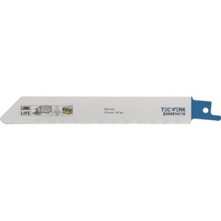 Säbelsägeblatt L.150mm B.19mm TPI 24 1mm 5 St./Karte TW