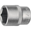 Steckschlüsseleinsatz 1/4 Zoll 6-kant SW 8mm L.25mm...