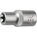 Steckschlüsseleinsatz 1/4 Zoll E E5 L.25mm TECWERK