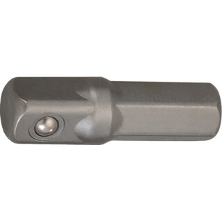 Adapter Antriebs-6-KT.1/4 Zoll Abtriebs-4-KT.1/4 Zoll L.25mm TECWERK