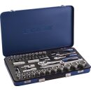 Steckschlüsselsatz 55-tlg.1/4+1/2 Zoll SW 4-32mm...