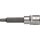 Steckschlüsseleinsatz 1/2 Zoll Innen-6-kant SW 6mm L.90mm TECWERK