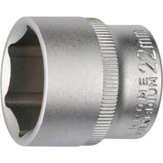 Steckschlüsseleinsatz 3/8 Zoll 6-kant SW 6mm L.30mm TECWERK