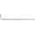 Sechskantwinkelschraubendreher SW 6mm lang 180x32mm TECWERK