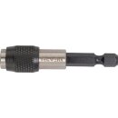 Bithalter 1/4 Zoll F 6,3 1/4 Zoll C 6,3 SWF L.60mm TECWERK
