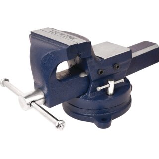 Gußschraubstock Backen-B.125mm Spann-W.130mm Eisenguss (Sphäroguss) TECWERK