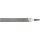 Werkstattfeile DIN 7261 L.250mm Q.25x6mm Hieb 2 Flachstumpf TECWERK
