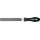 Werkstattfeile DIN 7261 L.200mm Q.20x5mm Hieb 2 Flachstumpf 2K-Ergo TECWERK