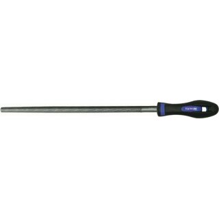 Werkstattfeile DIN 7261 L.150mm Q.6,3mm Hieb 2 Rund 2K-Ergo TECWERK